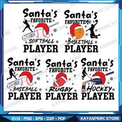 Santa's Favorite Hockey Player For Christmas Svg,Merry Christmas Svg,Christmas Hockey Svg,Christmas Svg,Download