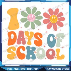 100 Days Of School SVG PNG, 100 Days Of School Teacher Png,Back To School Svg,Teacher School Svg, School Shirt