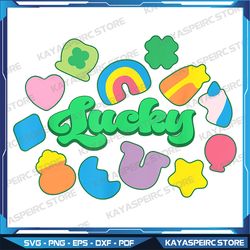 Lucky Charm Shapes Marshmallows Happy St Patricks Day Irish Png, Lucky Charm, Shamrock Png, Sublimation Designs