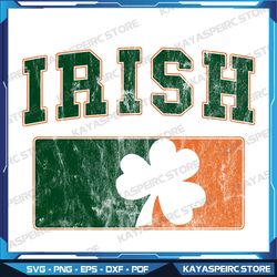 Vintage Irish Ireland Shamrocks Retro St Patricks Day Png, Irish Png, Lucky Png, St Patricks Day Png, Irish Png