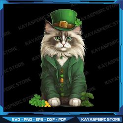 St Patricks Catricks Day Cats Saint Pattys Women Girls Kids Png, Happy St Cat Tricks Day png, Funny St Patrick's day png