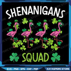 Shenanigans Squad Irish Flamingo St Patricks Day Bird Animal Png, Bird Animal Png, Saint Patties Png, Trending Png