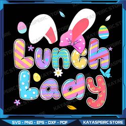 Bunny Lunch Lady Png, Funny Egg Easter Day Floral Png, Easter Lunch Lady Png, Lunch lady Easter PNG, Easter Day png