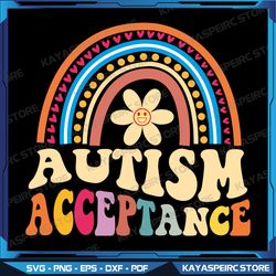 Autism Awareness Acceptance Special Education Teacher Gifts Svg, Accept Understand Love Autism Svg, Autism Awareness