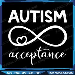 Red Instead Autism Acceptance Svg, Autism Accept Understand Love Svg, Autism Sublimation, Special Education Svg
