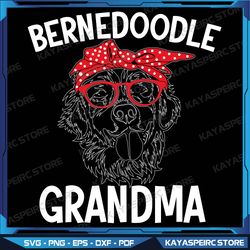 Bernedoodle Grandma Bernedoodle Dog Nana Mother's Day Svg, Doodle Mom, Sublimation Svg, Dog Mom, Dog Mom Shirt