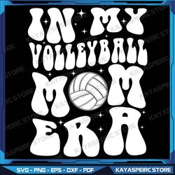 In My Volleyball Mom Era Svg Svg , Volleyball Mom Svg, Volleyball Svg, Mom Svg, Funny Mom Svg, Volleyball Lover Svg