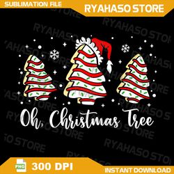 Oh Christmas Tree Little Debbie Christmas Png,Christmas Tree Cake Png,Oh Christmas Tree Png,Instant Download