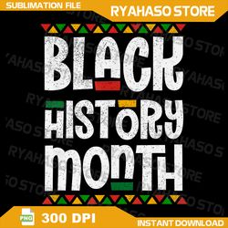 Black History Month African American Melanin Pride Png, Mlk Png, Black History Png, Melanin Png, African American