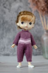 Knitted jumpsuit for Xiaomi Monst doll