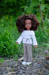Knitted set for Paola Reina doll