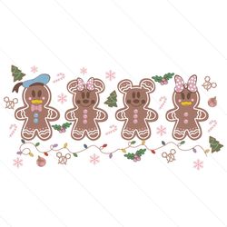 Christmas Gingerbread Cookies PNG Download