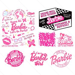 Come On Babe Doll SVG Lets Go Party File Design