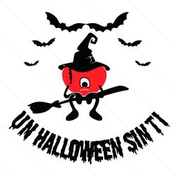 Halloween Heart Sad Bad Bunny Wizard Logo SVG