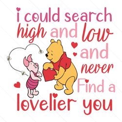 I Could Search High and Love SVG