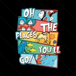 Cat In The Hat Oh The Places You Will Go PNG