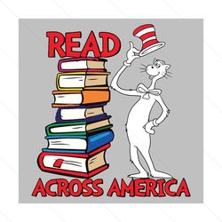 Read Across American Cat In Hat Svg, Trending Svg, Dr Seuss Svg, Thing Svg, Cat In Hat Svg, Catinthehat Svg, Thelorax Sv