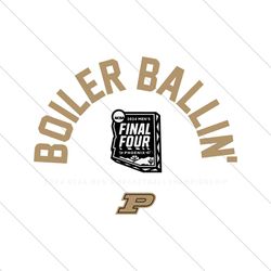 Boiler Ballin Purdue Mens Basketball Championship SVG File Digital