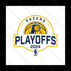 Indiana Pacers 2024 NBA Playoffs SVG File