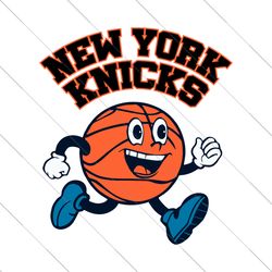 New York Knicks Basketball Running SVG File Digital