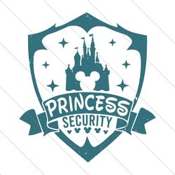 Retro Princess Security Fathers Day SVG File Digital