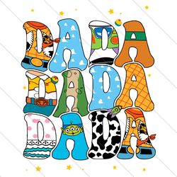 Toy Story Dada Disney Dad Life SVG File Digital