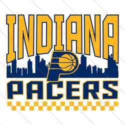 Indiana Pacers NBA Skyline SVG File Digital