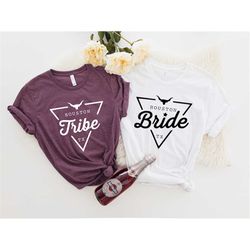 bride tribe houston t shirts bridesmaid proposal shirt