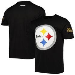 Mens Pittsburgh Steelers Pro Standard Black Mash Up T-Shirt