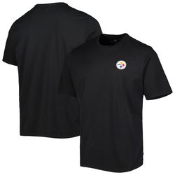 Mens Pittsburgh Steelers Tommy Bahama Black Bali Skyline T-Shirt