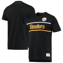 Mens Pittsburgh Steelers Tommy Hilfiger Black The Travis T-Shirt