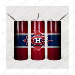 Montreal Canadiens Tumbler, Montreal Canadiens Wrap, Montreal Canadiens Design, Sport Tumbler, NHL Tumbler Wrap, NHL Tum