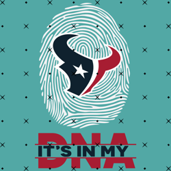 Its In My DNA Houston Texans Svg S, Nfl svg, Football svg file, Football logo,Nfl fabric, Nfl football