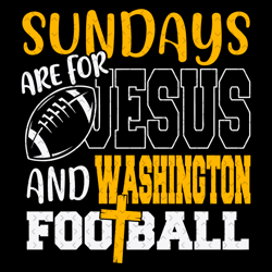 Sundays Are For Jesus And Washington Football S, Nfl svg, Football svg file, Football logo,Nfl fabric, Nfl football