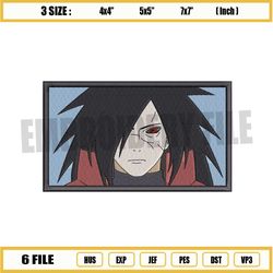 Strong Madara Uchiha Anime Embroidery Design png
