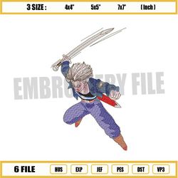 Anime Dragon Ball Design embroidery Design png