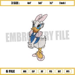Cute Daisy Duck Embroidery File