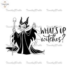 Donald Duck What's Up Witches SVG