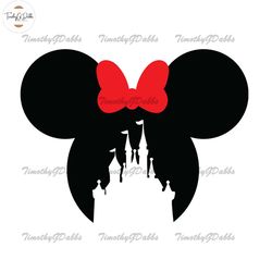 Minnie Mouse Magic Kingdom SVG