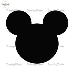 Disney Mickey Mouse Head SVG