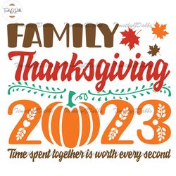 Family Thanksgiving 2023, Family Thanksgiving svg, Matching family 2023 svg, Svg Dxf Eps Png Jpg