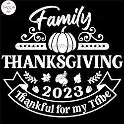 Family Thanksgiving 2023 Svg, Family Thanksgiving Svg, Thankful Family Svg, Thanksgiving Group Svg, Thanksgiving