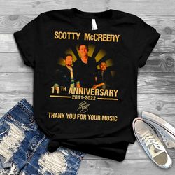 11th Anniversary 2011 2022 Scotty Mccreery shirt