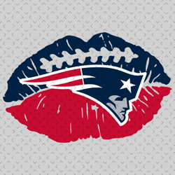 New England Patriots NFL Lips Svg, Nfl svg, Football svg file, Football logo,Nfl fabric, Nfl football