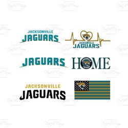 Jacksonville Jaguars SVG, American football team, Creative American Flag SVG, NFL Football Fan SVG Cricut files Silhouet