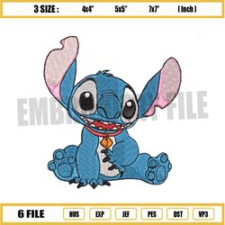 Alien Dog Stitch Embroidery Png