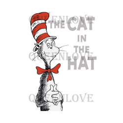 The Cat In The Hat Svg, Dr Seuss Svg, Cat In The Hat Svg, Dr Seuss Gifts, Dr Seuss Shirt, Thing 1 Thing 2 Svg