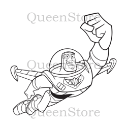 Buzz Lightyear Svg, Buzz Lightyear Clipart, Cartoon Svg, Buzz Lightyear Png, Toy Story Png, Sheriff Woody Png