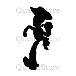 Woody Silhouette Svg, Toy Story Svg, Woody Run Png, Cartoon Svg, Toy Story Png, Toy Story Clipart, Sheriff Woody Png