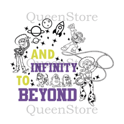 To Infinity And Beyond Silhouette, Andy Svg, Coloring Toy Story Movies, Toy Story Svg, Jessie Svg, Buzz Lightyear Svg